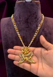 Beautiful short chain with Vinayaka pendant